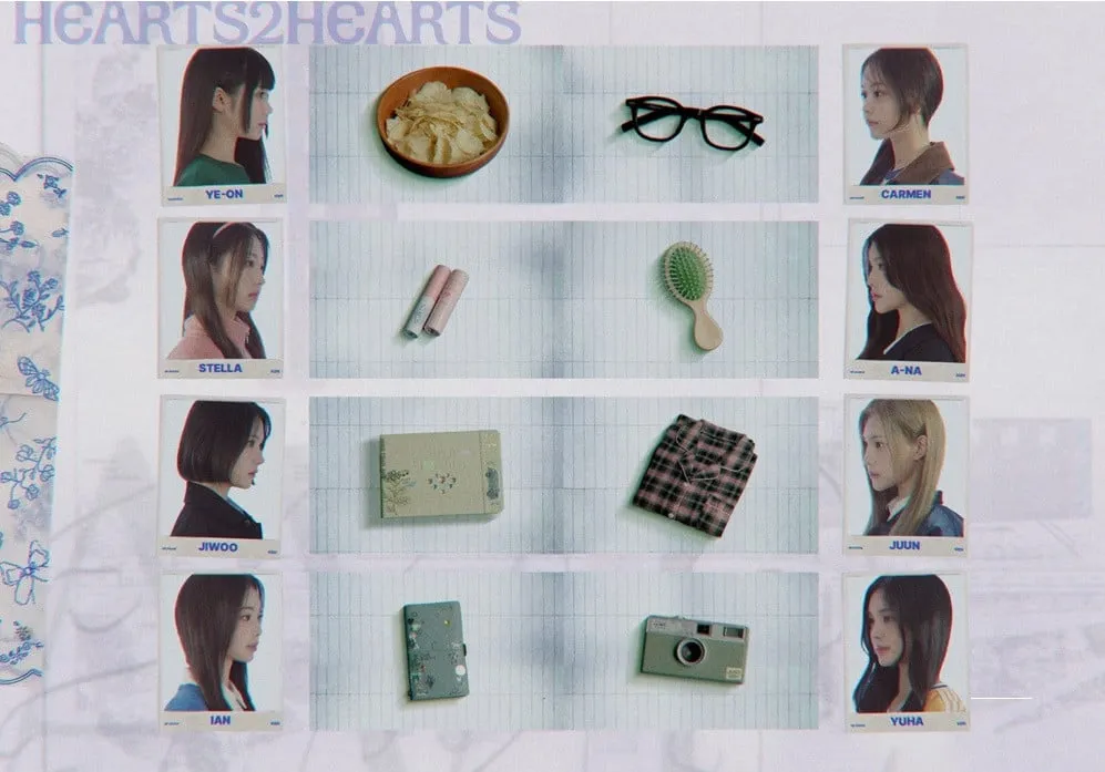 Nová dívka SM a Starship Skupiny Hearts2Hearts a Kiiikiii debutují své první písně ve stejný den