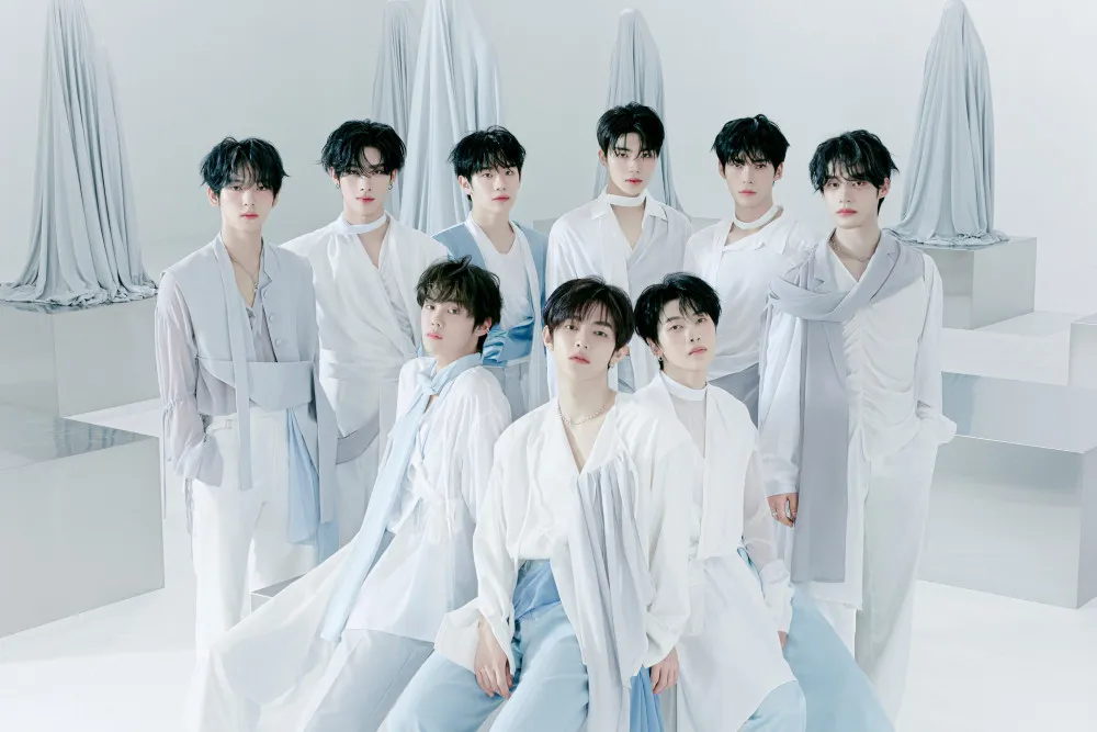 Zerobaseone revela fotos de concepto angelical "Blue Paradise"