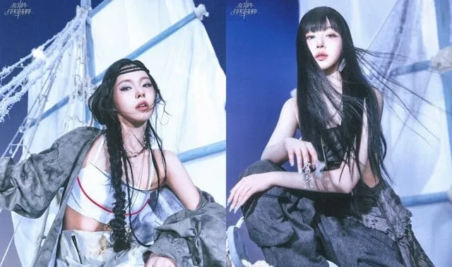 NMIXX Haewon și Kyujin aprind albumul cu fotografii concept enigmatice în „Fe3O4: FORWARD”