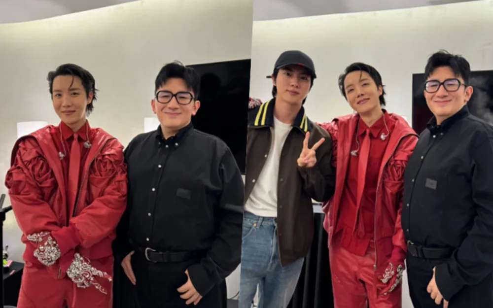 A Hybe elnöke, Bang Si Hyuk drámai átalakulása a BTS Jin és J-Hope fotóin vírusos