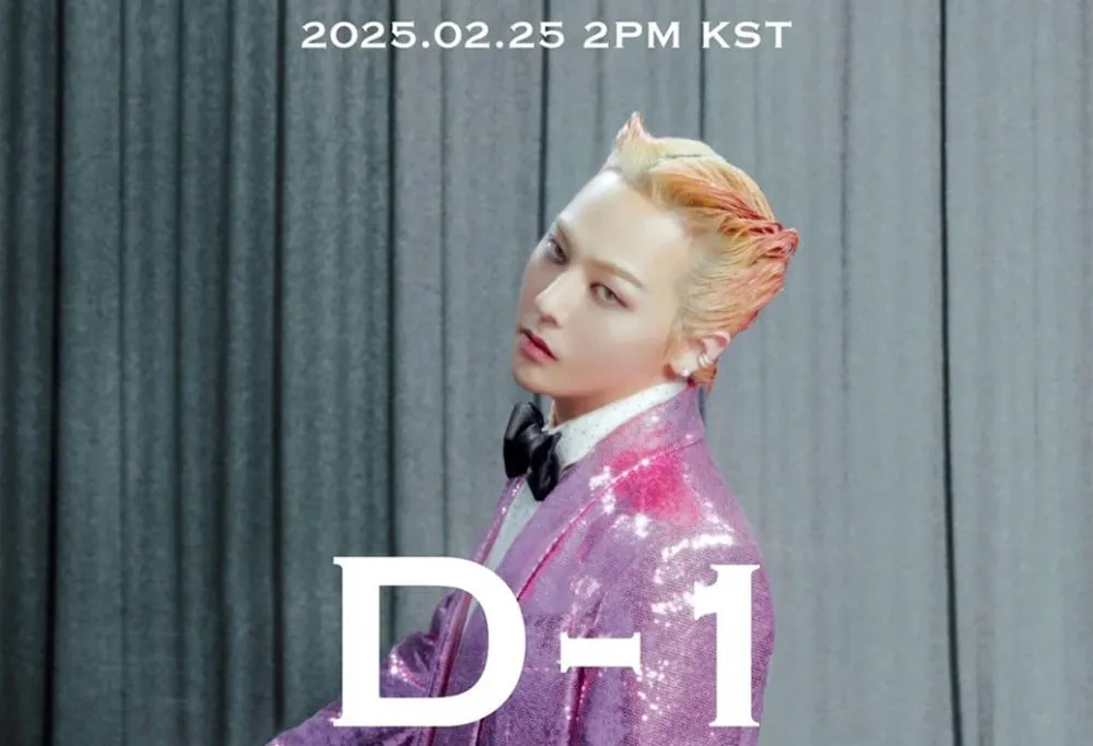 G-Dragon revela póster teaser de D-1 para su próximo álbum 'Übermensch'