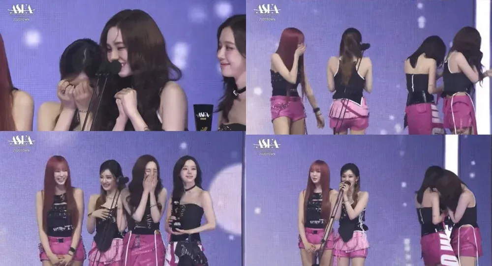 aespa è scoppiata a ridere durante il discorso di accettazione agli 'Asia Star Entertainer Awards 2025', opinioni divise sull'atteggiamento 'poco professionale' del gruppo