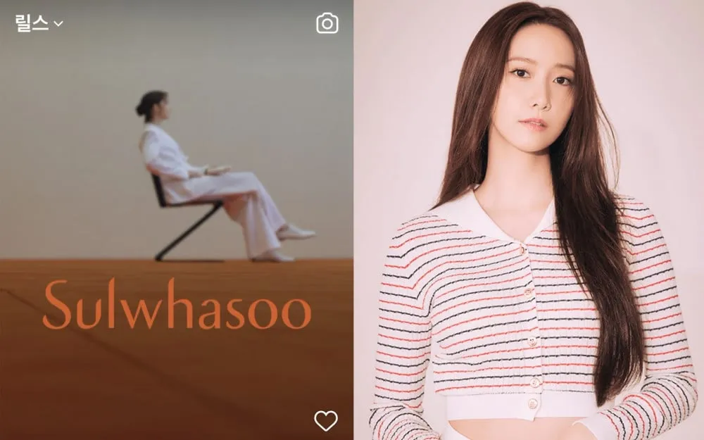 Nyligen inlägg på sociala medier väcker spekulationer om att Girls' Generations YoonA är den nya globala ambassadören för Sulwhasoo