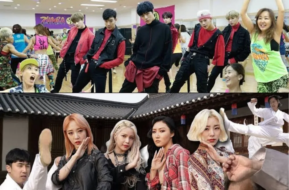 K-poppia oudoimmissa paikoissa? OMG LIVEn villeimmät K-pop-esitykset