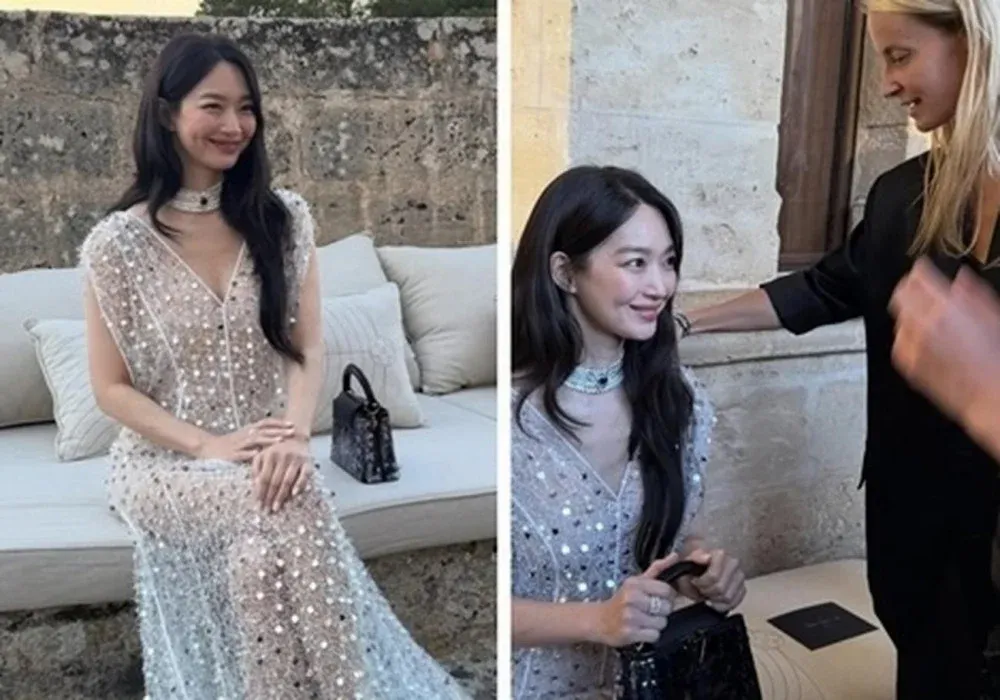 シン・ミナ、スペインでのハイジュエリーのプレゼンテーションで驚愕