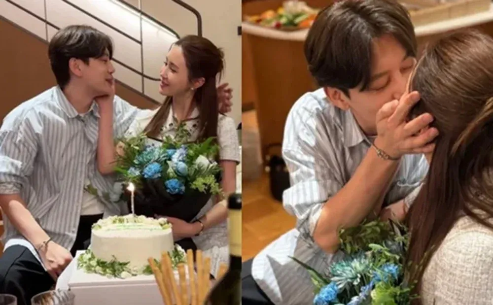 Lee Da Hae og Se7en fejrer 2. bryllupsdag