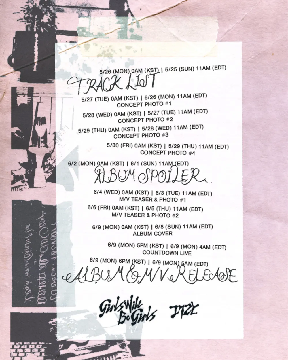 ITZY জুন মাসে 'গার্লস উইল বি গার্লস' দিয়ে প্রত্যাবর্তন করবে