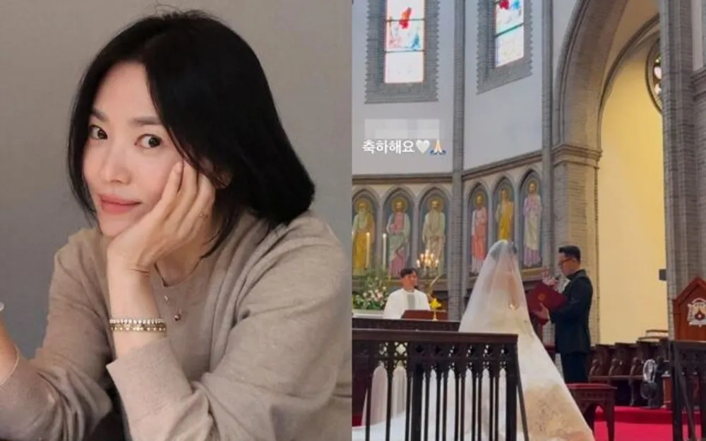 Song Hye Kyo dáva aktuálne informácie na sociálnych sieťach, zúčastňuje sa na svadbe známeho