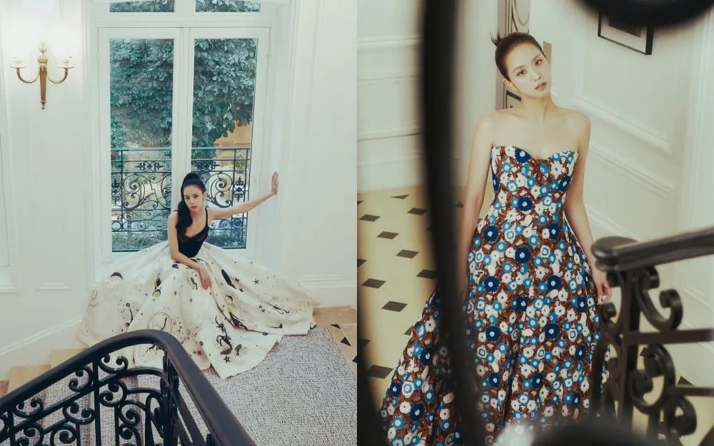 Јисоо из БЛАЦКПИНК одише краљевском елеганцијом у запањујућој новој слици Вогуе Кореа са Диором