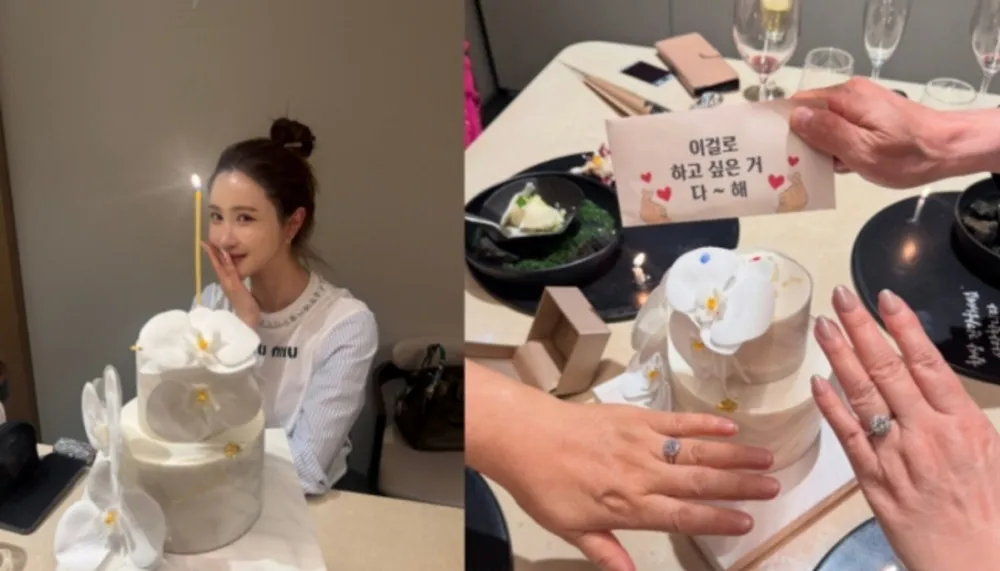 세븐♥이다해, 어버이날 기념 다이아몬드 반지로 두 엄마 깜짝 선물