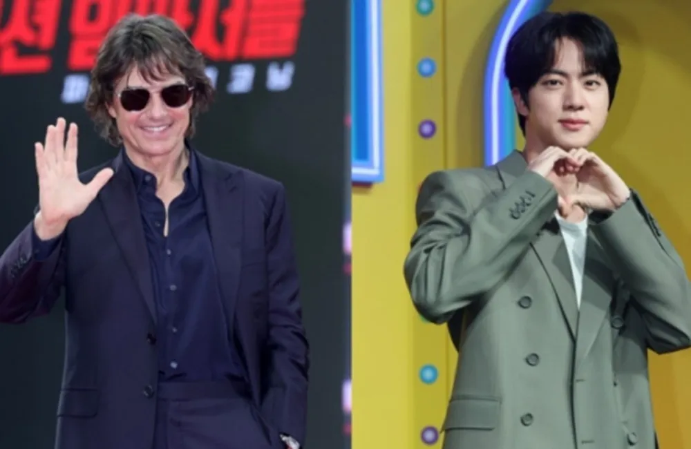 టామ్ క్రూజ్ 'మిషన్: ఇంపాజిబుల్ 8' కోసం కొరియా పర్యటన సందర్భంగా BTS జిన్ యొక్క 'రన్ BTS జిన్'లో కనిపించాడు