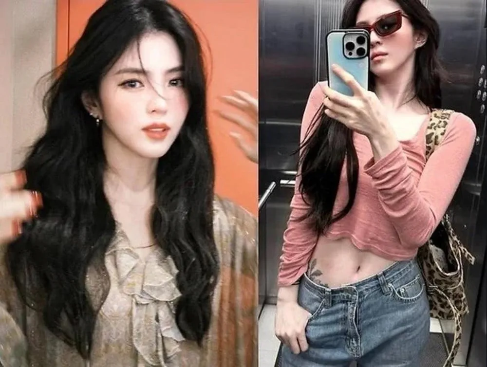 Han So hee flexes tatueringar, abs och attityd i dagliga utseende