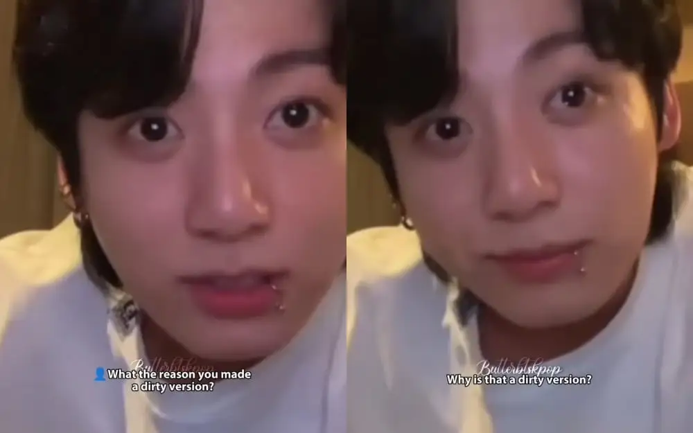 Jungkook de BTS respon als fans que demanen 'Quin és el motiu pel qual vas fer una versió bruta de Seven'?